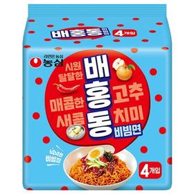 农心普光洞拌面(137gx4)농심 배홍동 비빔면