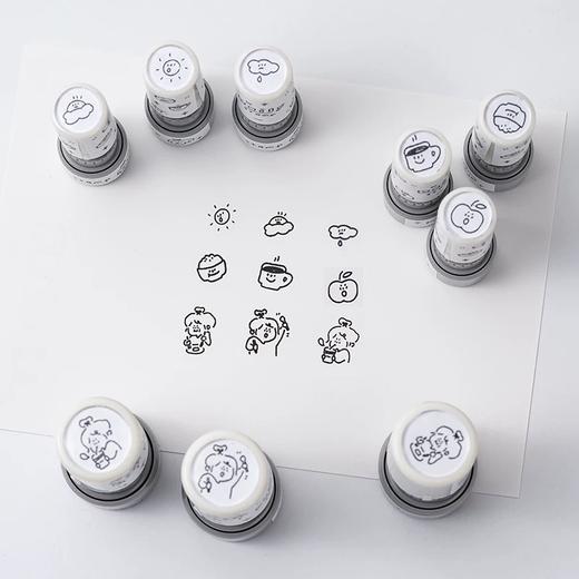 白日几何 P头goody系列光敏印章新款生活记录自带油墨 商品图1