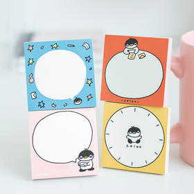 白日几何 卡乐鹅系列方形便签本迷你便签本