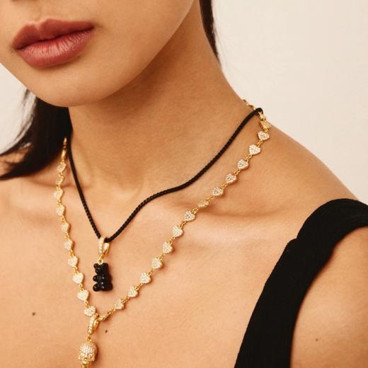 北京仓｜CRYSTAL HAZE-Habibti-金色 锆石 爱心 项链［挪威设计师］ 商品图3