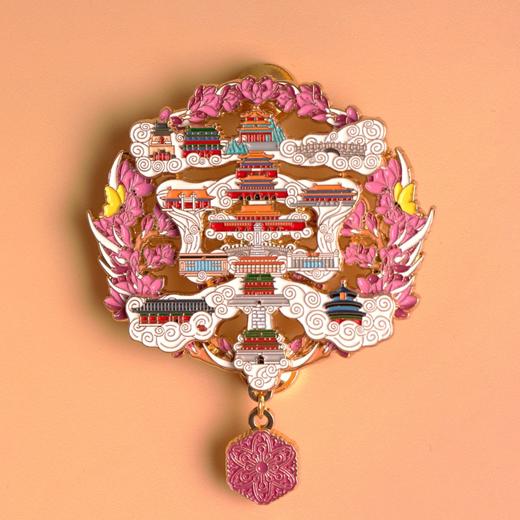 工美姐姐-时光中轴冰箱贴 商品图0