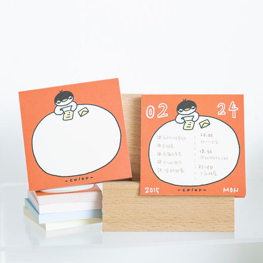 白日几何 卡乐鹅系列方形便签本迷你便签本 商品图4