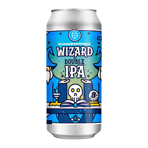 【冷库储存】美国伯灵顿双子巫师双倍IPA啤酒 8.0%vol 商品图0