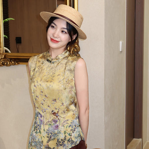 【预售7天】良木礼香云纱上衣（X7235） 商品图2