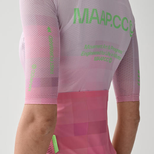 MAAP 女士 Blur Pro Air Jersey 3.0 环意粉 短袖骑行服 商品图3