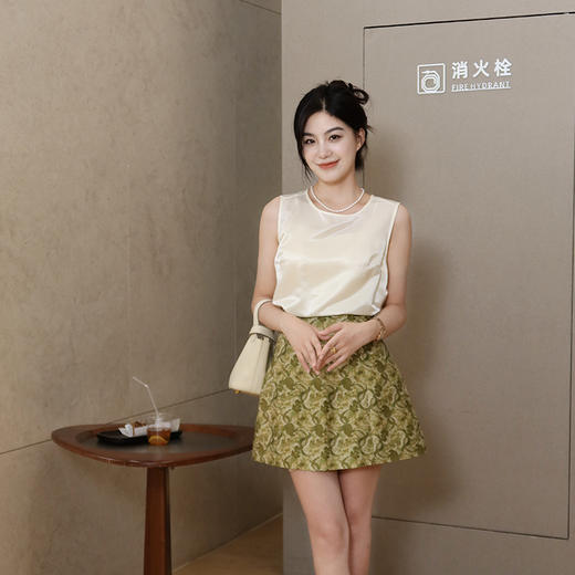 【预售7天】良木礼真丝丝毛背心（X7326） 商品图3