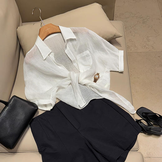 【预售7天】良木礼苎麻防晒衫（84708） 商品图3