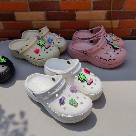 卡骆驰云彩洞洞鞋，数量少，料子软，鞋花随机 商品图4