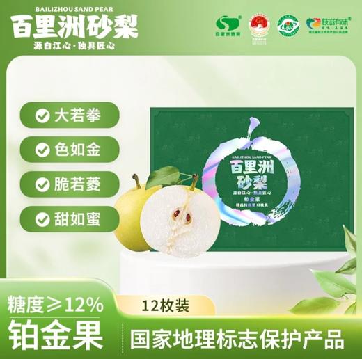 2025年‘桃梨节’第一季正宗湖北省枝江市百里洲砂梨手工现摘现发高档水果（生鲜水果新疆，青海，内蒙古，黑龙江，吉林，不能发货） 商品图0