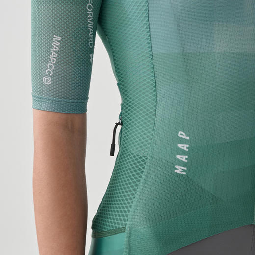 MAAP 女士 Blur Pro Air Jersey 3.0 疾青色 短袖骑行服 商品图3