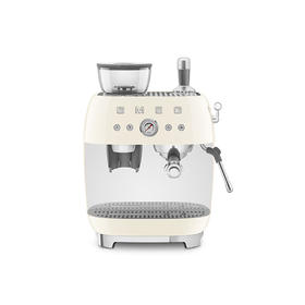 SMEG/斯麦格 EGF03咖啡机研磨一体家用专业级意式料理机蒸汽打奶泡