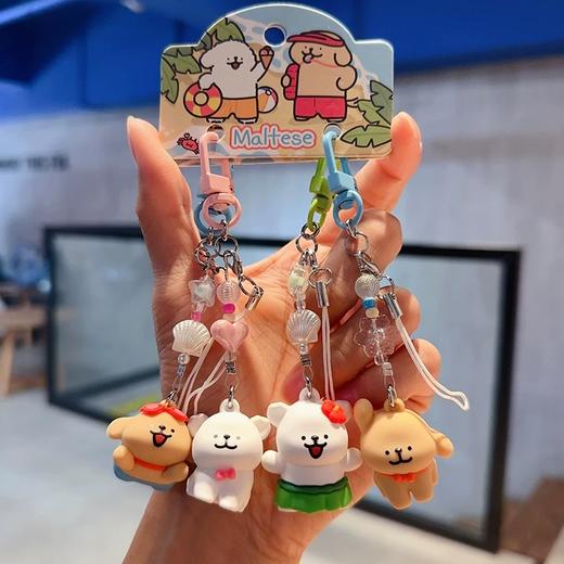 冉红-线条小狗正版授权钥匙扣挂件系列 商品图5