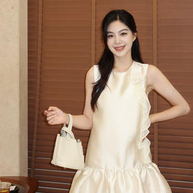 【预售7天】良木礼羊毛连衣裙（X7271）