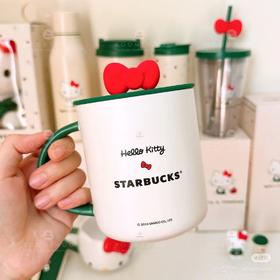 日韩限定星巴家xHelloKitty50周年联名款475ml马克杯礼盒装