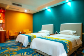 【五月花高原酒店】商务双床房