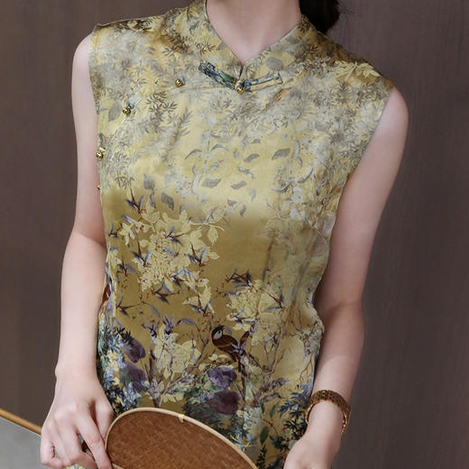 【预售7天】良木礼香云纱上衣（X7235） 商品图1