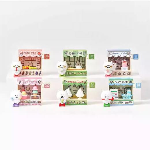 自嘲熊 美食小镇微场景 6只/盒 盲盒 商品图0