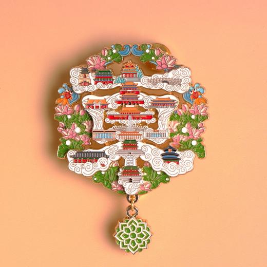 工美姐姐-时光中轴冰箱贴 商品图2