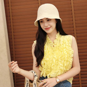 【不退不换】良木礼亚麻无袖上衣（7928）