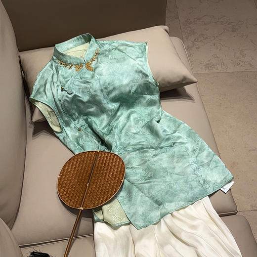 【预售7天】良木礼真丝上衣（X7240） 商品图4