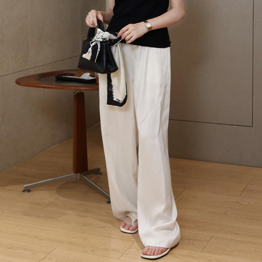 【预售7天】良木礼亚麻直筒裤（X7307） 商品图1
