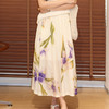 【预售7天】良木礼真丝印花半裙（X7346） 商品缩略图0