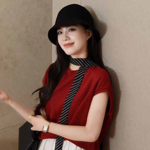 【不退不换】良木礼无袖上衣（X7364） 商品图2