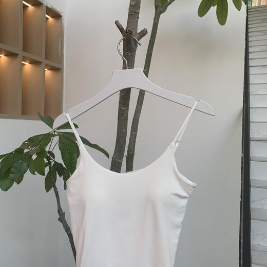 【抖音专属】冰丝吊带美背（9143-白色） 商品图1