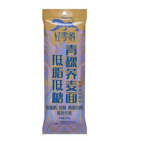 150g谷妈咪轻零豹低脂低糖青稞荞麦面