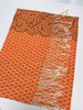 ｛特卖｝100%羊毛围巾花型二十一桔色五边形～喜出 商品缩略图1