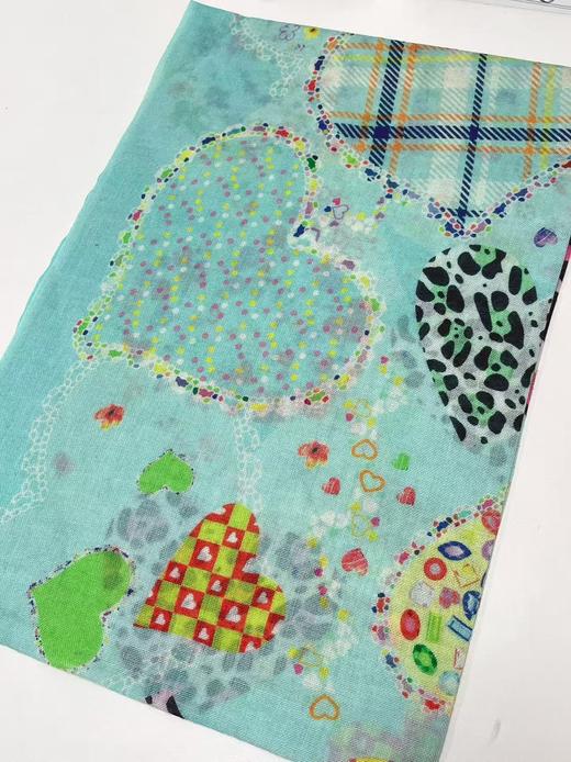 ｛特卖｝100%羊毛围巾花型二十七花色爱心喜出 商品图1