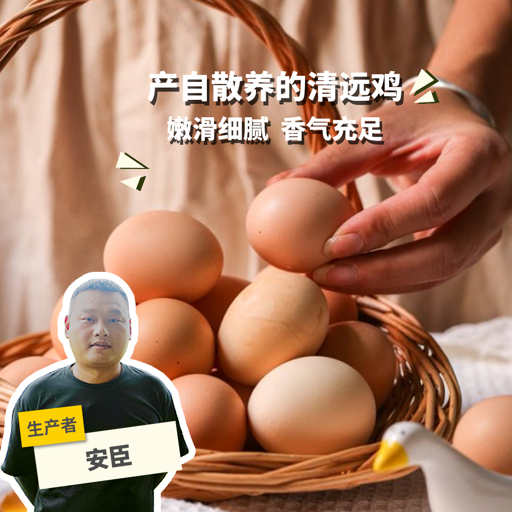生态初生鸡蛋30枚装 | 绿家自产* Eco- egg | Self-production