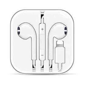 苹果耳机扁头水晶盒 7代-14代专用耳机蓝牙不可通话弹窗线控复合膜喇叭耳机1盒
