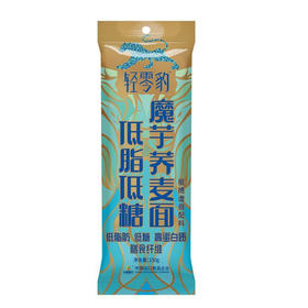150g谷妈咪轻零豹低脂低糖魔芋荞麦面