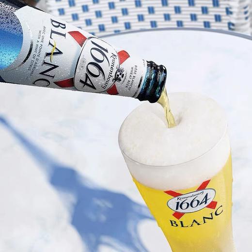 法国 1664嘉士伯 白啤(柑橘果香)原味250ml 1964啤酒精酿 商品图3