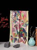 ｛特卖｝100%羊毛围巾花型二十九彩绘骆驼～喜出 商品缩略图0
