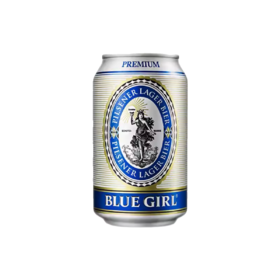 330ml蓝妹罐啤酒