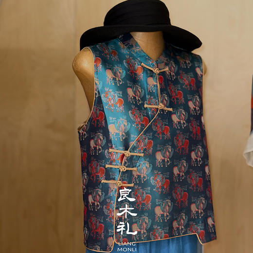 【预售7天】良木礼真丝马甲（X73102） 商品图0