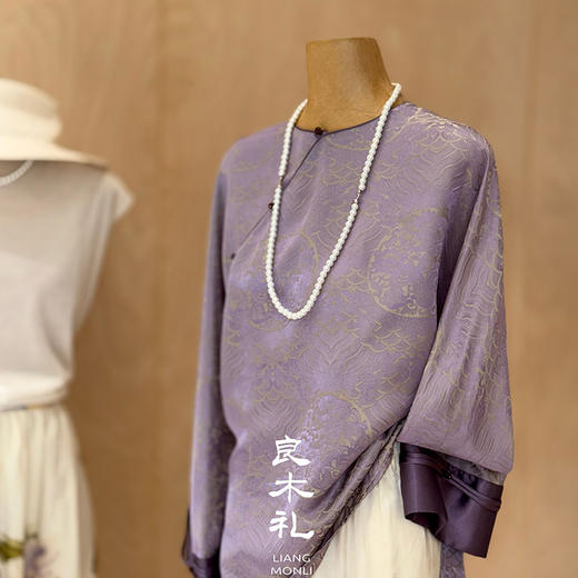 【预售7天】良木礼桑蚕丝衬衣（14zs232） 商品图0