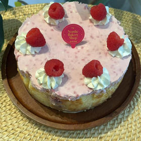 酸奶莓果巴斯克  Raspberry Yoghurt Basque Cake