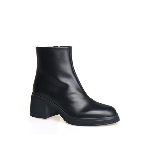 豪麟名鞋LORIBLU女鞋短靴羊皮革6ALORE36A黑色 商品图0