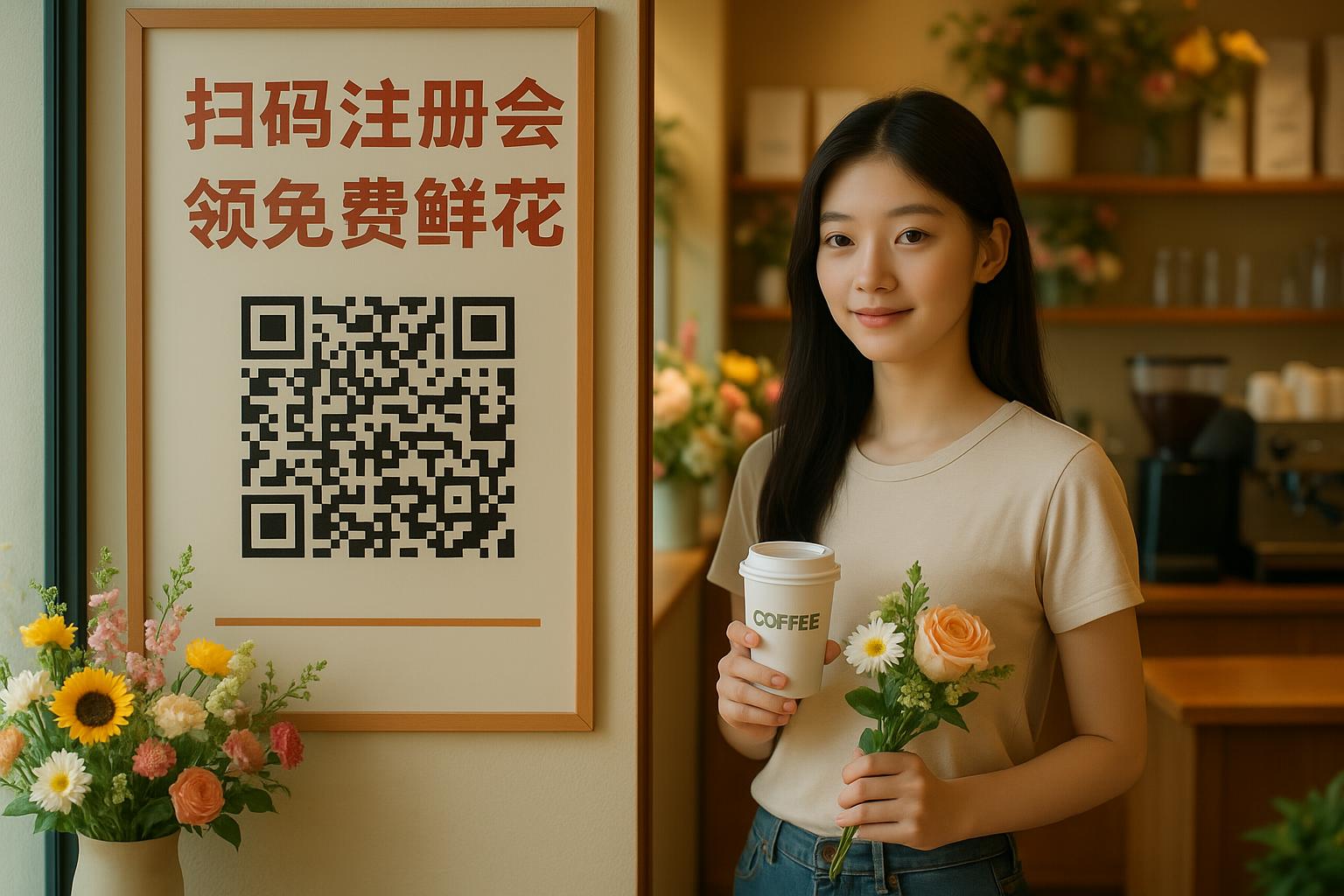 如何用“买咖啡送鲜花”实现快速拉新？
