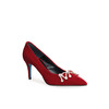 豪麟名鞋LORIBLU女鞋皮鞋织物6AXSC39C红色 商品缩略图0