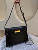 YSL 曼哈顿 box牛皮 中号 黑金 单肩包 商品缩略图0