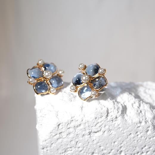 北京仓｜Gripoix Paris-Clover-四叶草 耳环［法国设计师］ 商品图2