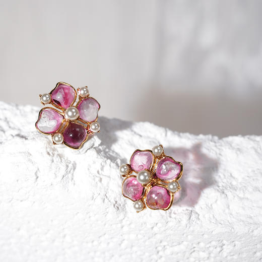 北京仓｜Gripoix Paris-Clover-四叶草 耳环［法国设计师］ 商品图1