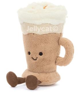 Jellycat玩偶趣味拿铁 (均码 18cm)