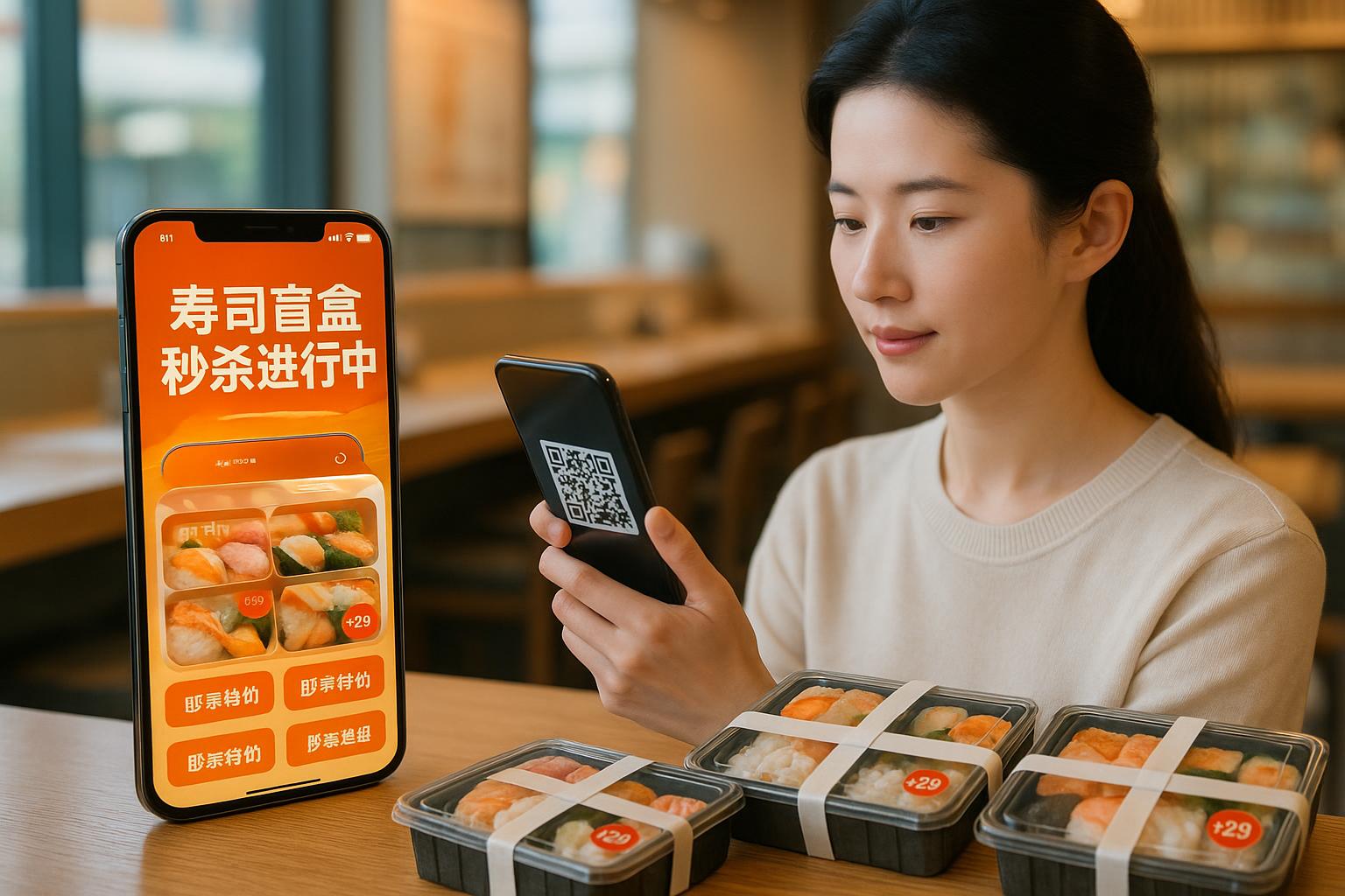 如何用寿司盲盒活动降低损耗并吸引客户？