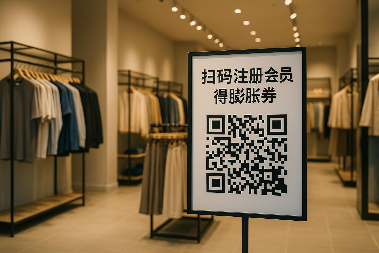 开业前如何用二维码锁定潜在新顾客？