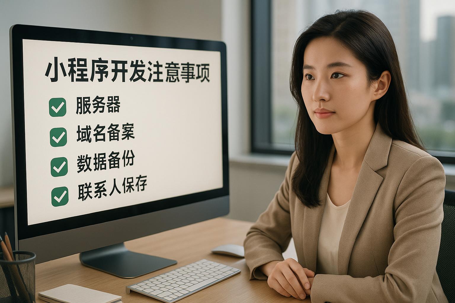 小程序开发前应重点关注哪些信息？